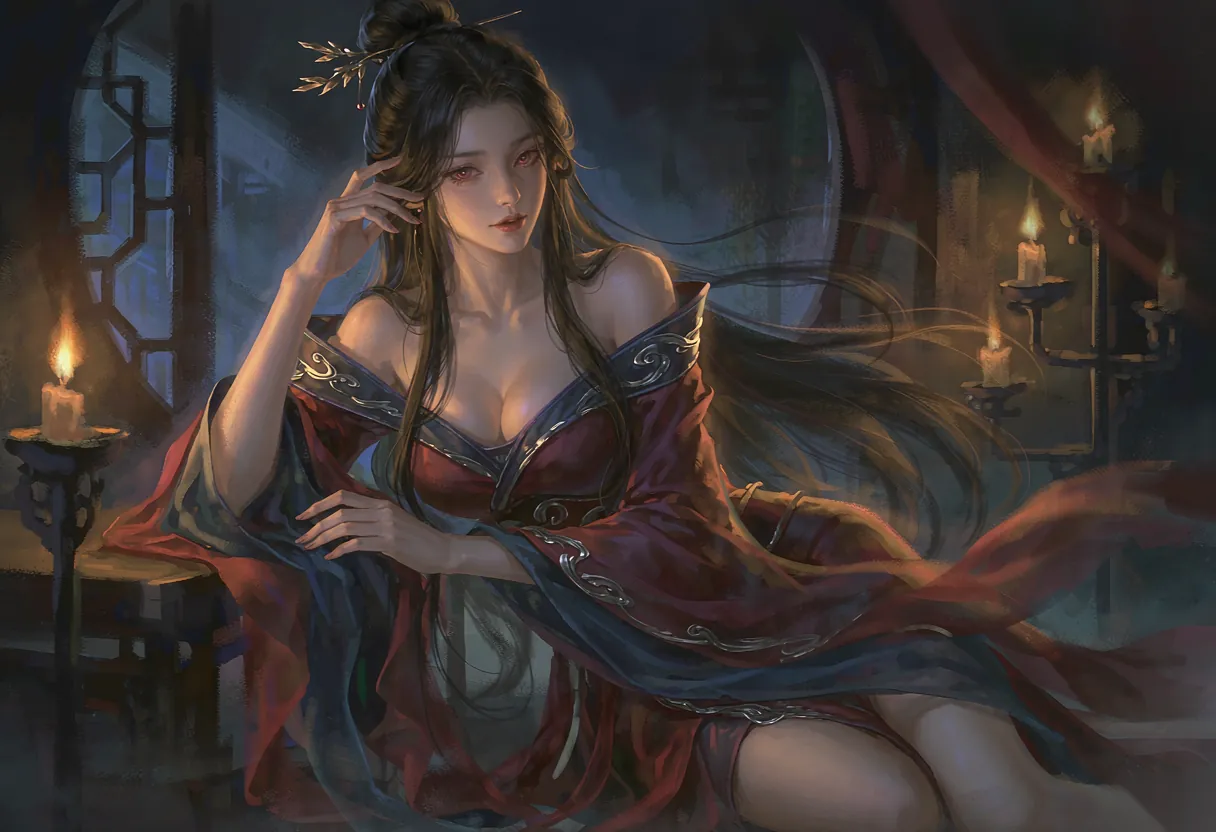 上官曦月人物立绘